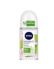 NIVEA NATURALLY GOOD DEODORANT ROLL BIO GREEN TEA